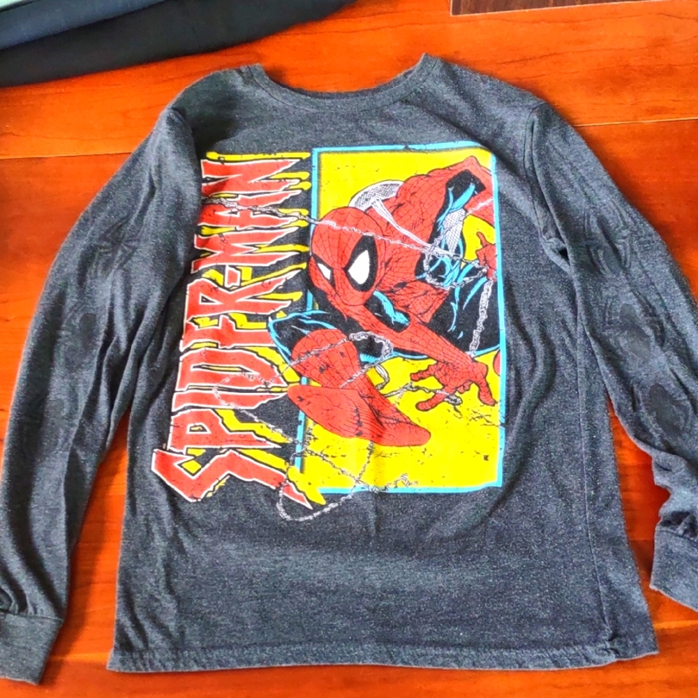 Long Sleeve Graphic T-shirt, Marvel, Spider-Man